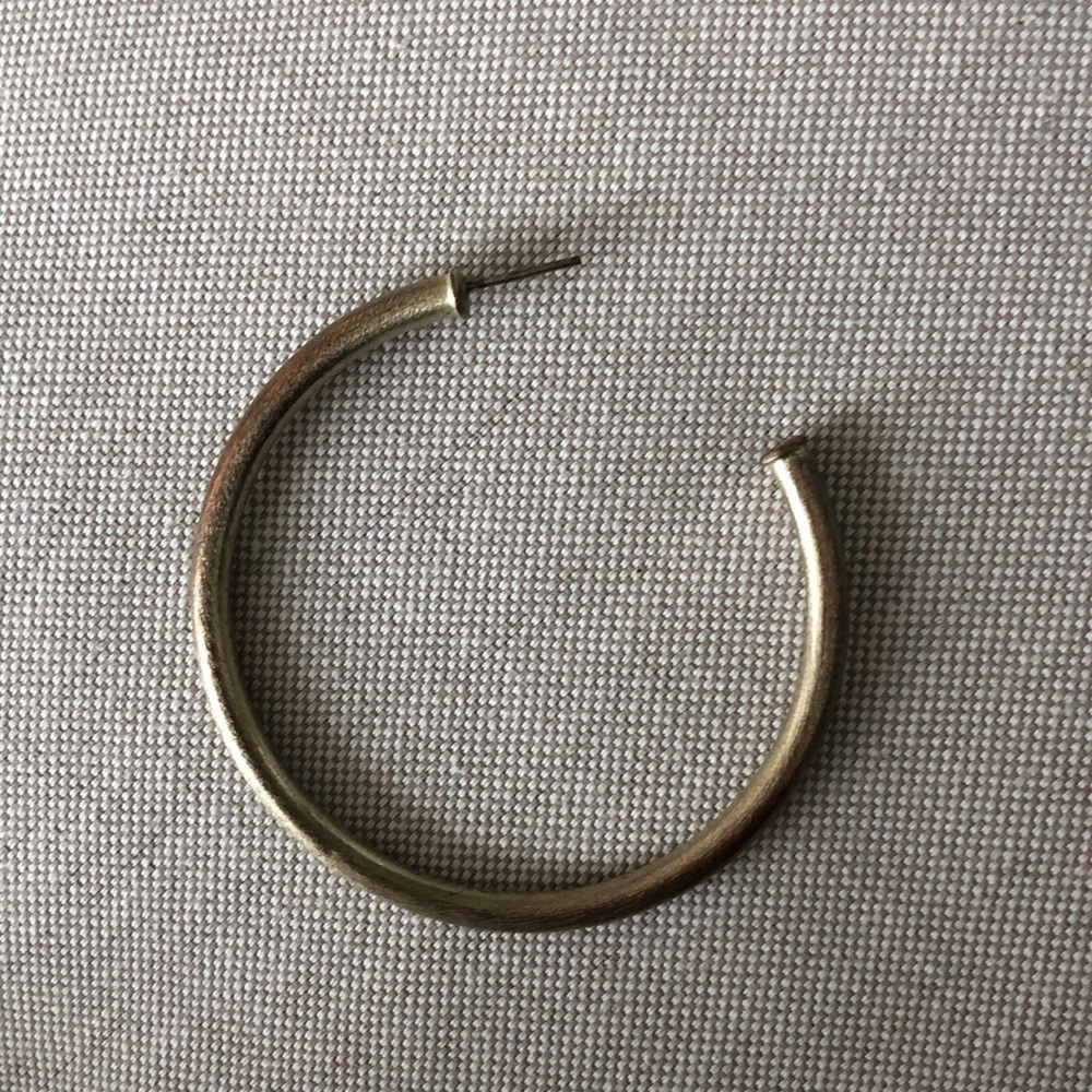 Sheila Gold Brushed Hoop